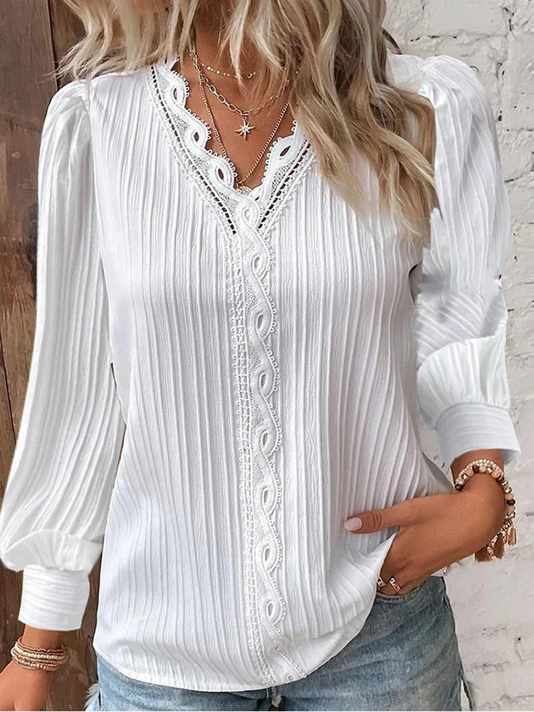 The Elora Lace Blouse