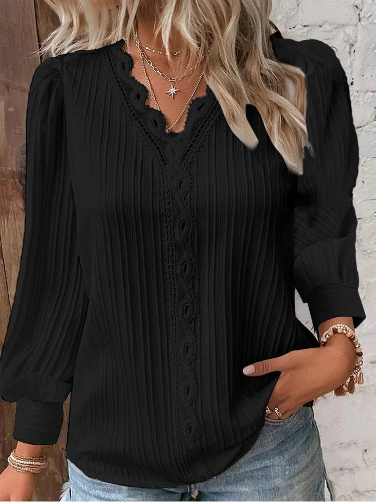 The Elora Lace Blouse