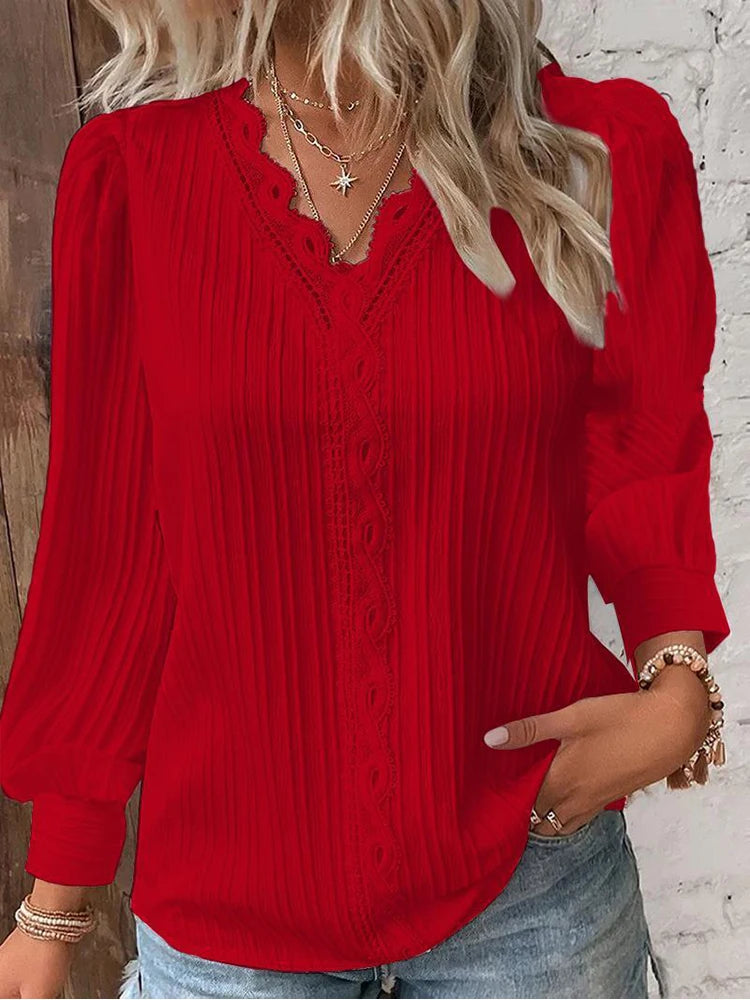 The Elora Lace Blouse
