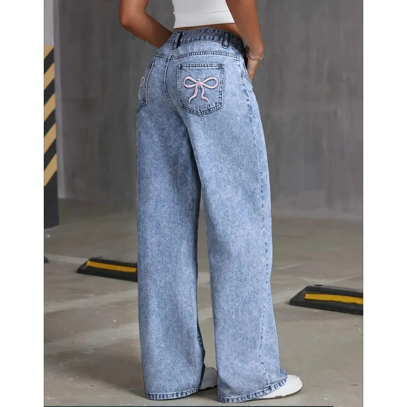 London Street Wide-Leg Jeans