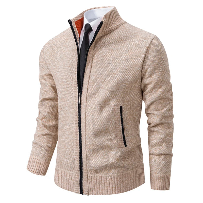 Urban Gentleman Knit Zip Jacket