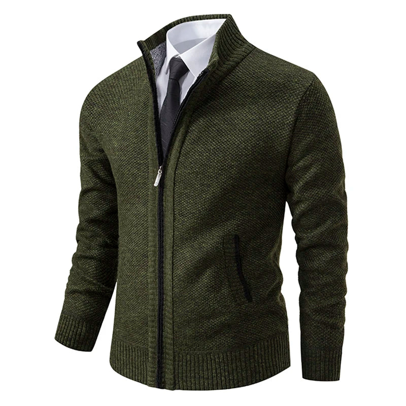 Urban Gentleman Knit Zip Jacket