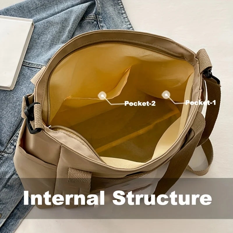 UrbanEase Canvas Tote Bag