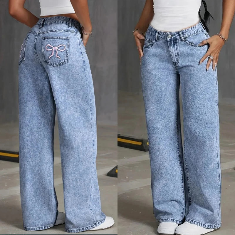 London Street Wide-Leg Jeans