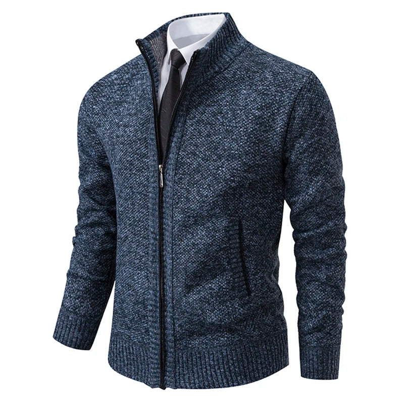 Urban Gentleman Knit Zip Jacket