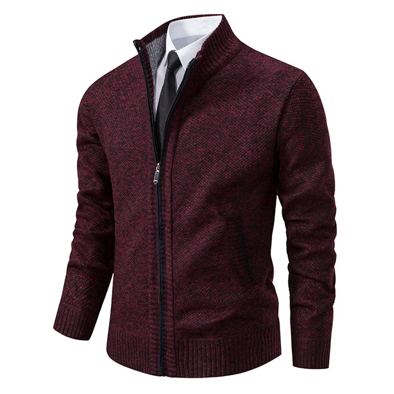 Urban Gentleman Knit Zip Jacket