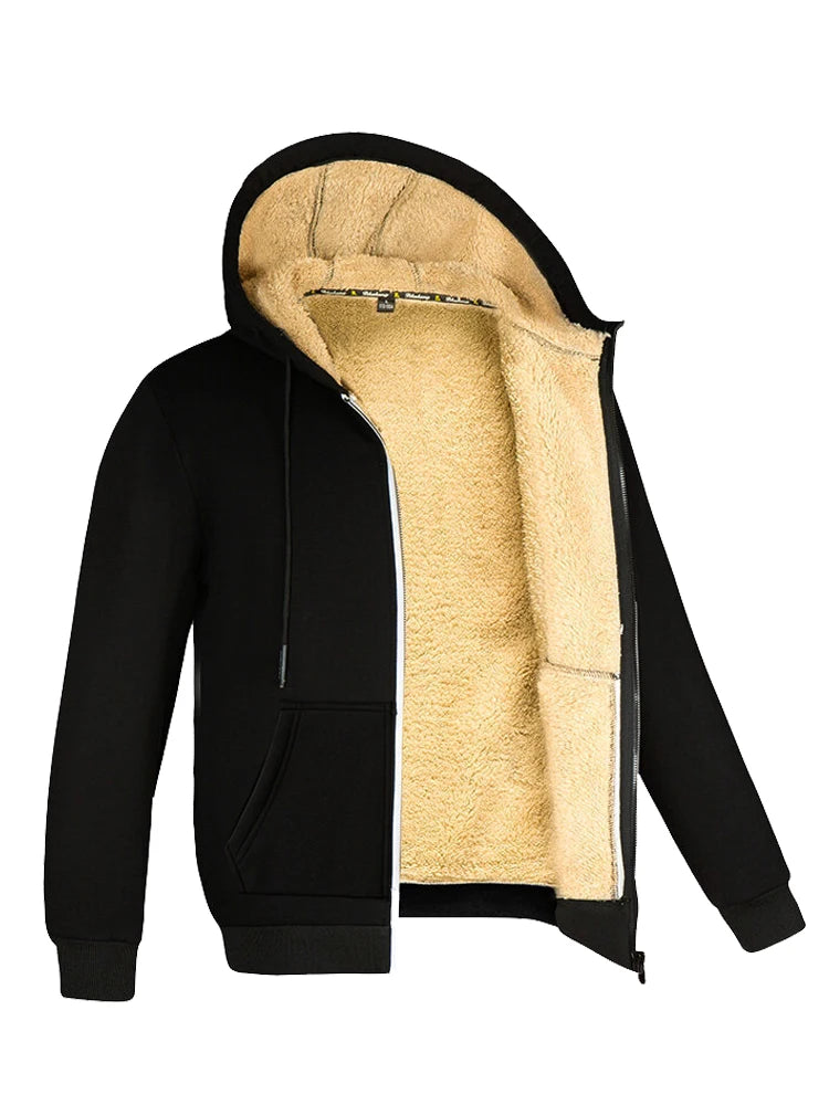 NordicHeat Sherpa-Lined Hoodie
