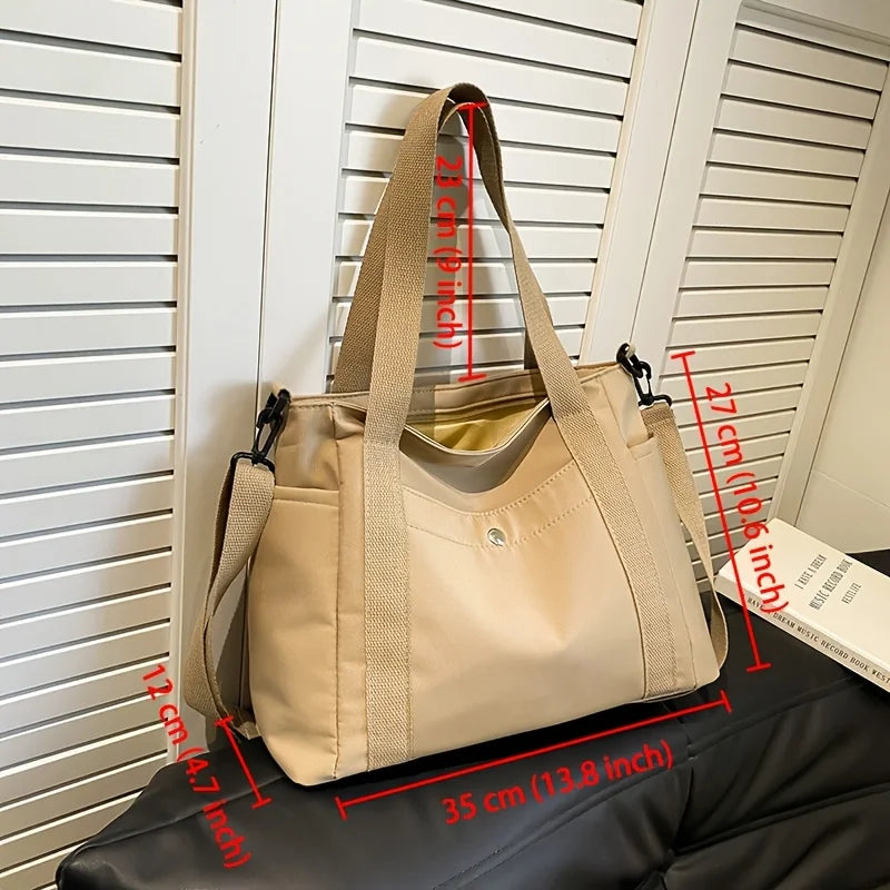 UrbanEase Canvas Tote Bag