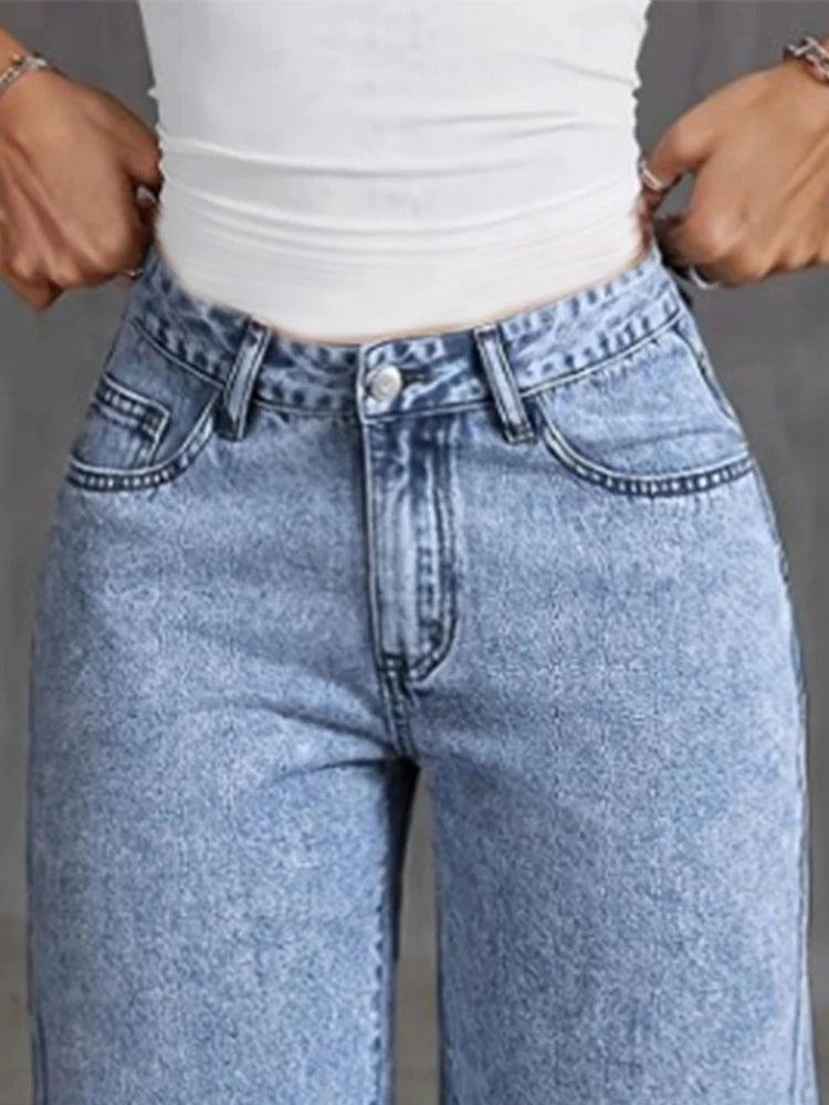 London Street Wide-Leg Jeans