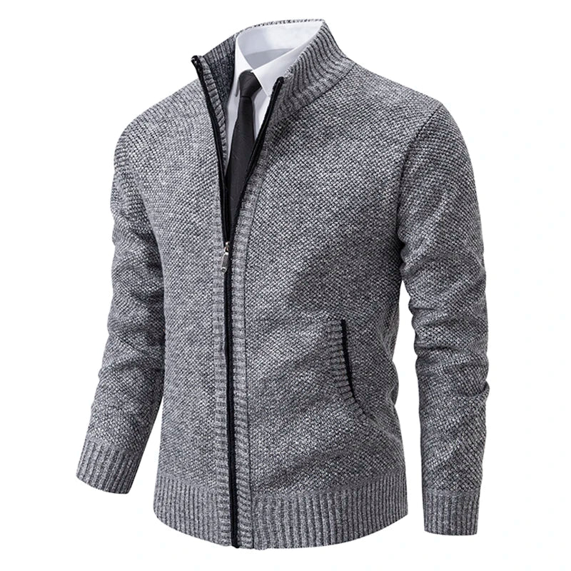 Urban Gentleman Knit Zip Jacket