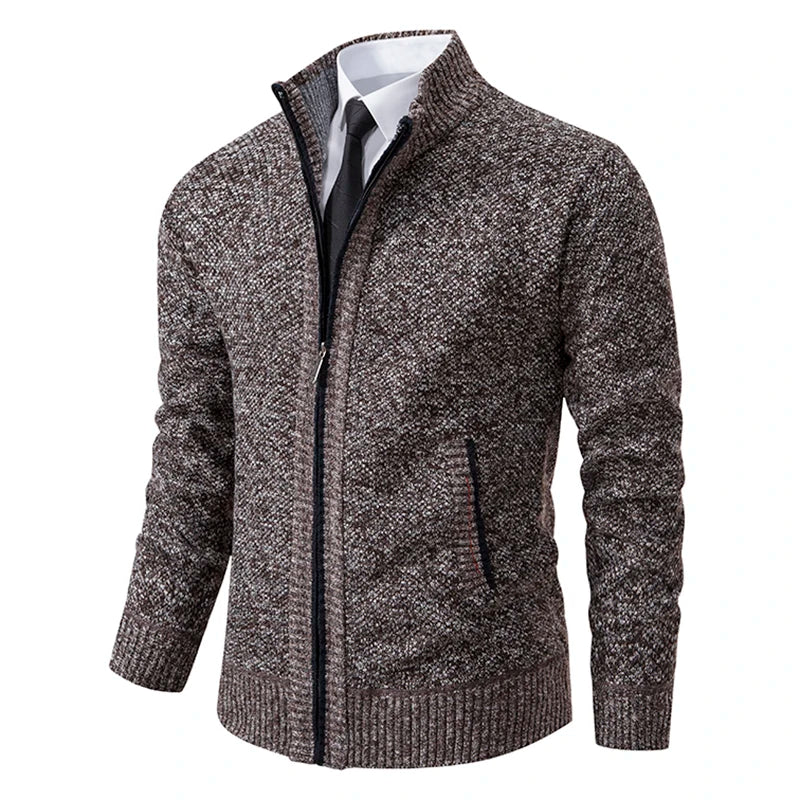 Urban Gentleman Knit Zip Jacket