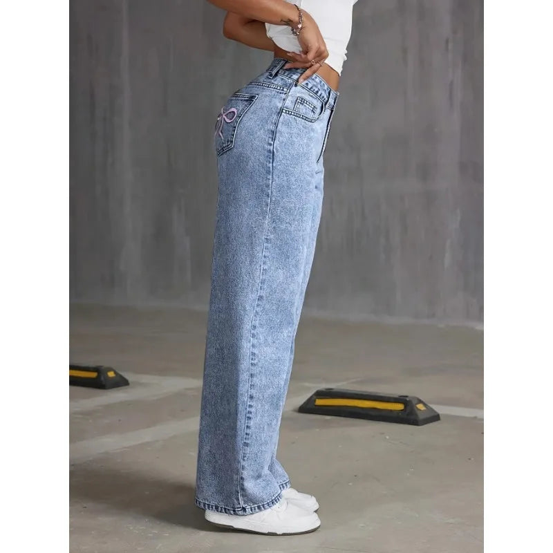 London Street Wide-Leg Jeans