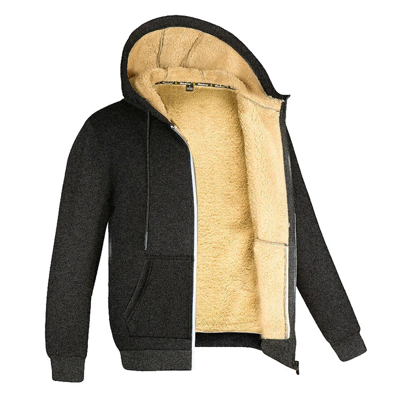 NordicHeat Sherpa-Lined Hoodie