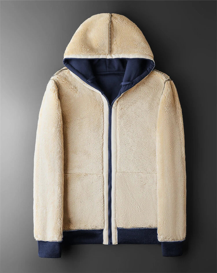 NordicHeat Sherpa-Lined Hoodie