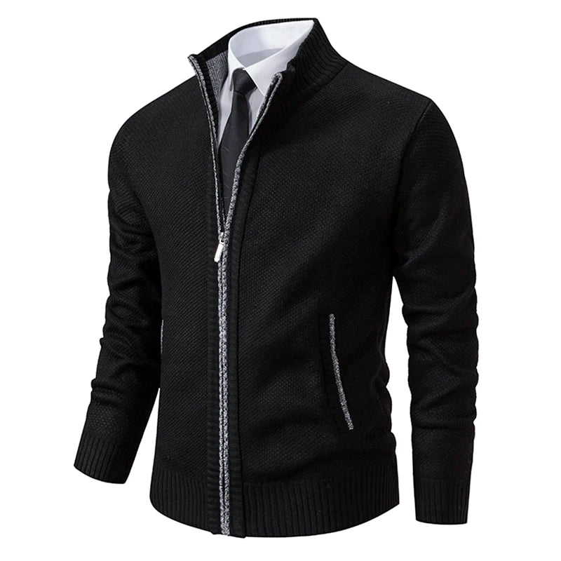 Urban Gentleman Knit Zip Jacket
