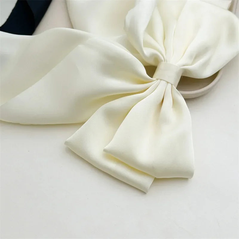 Velvet Grace Bow Hair Clip