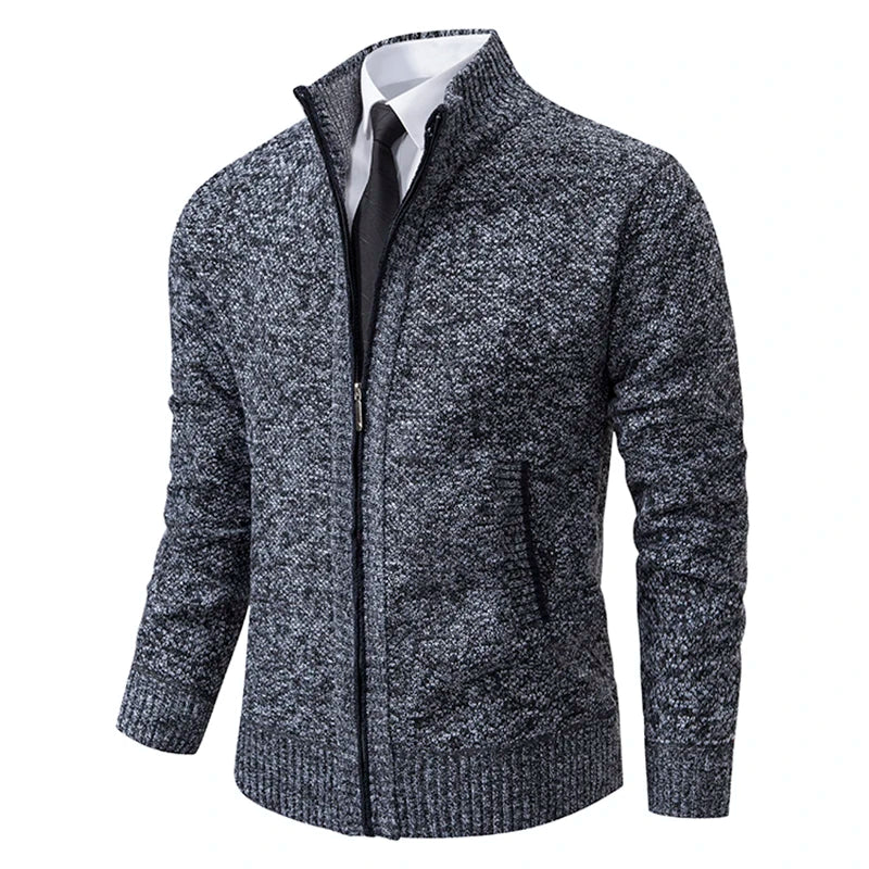 Urban Gentleman Knit Zip Jacket