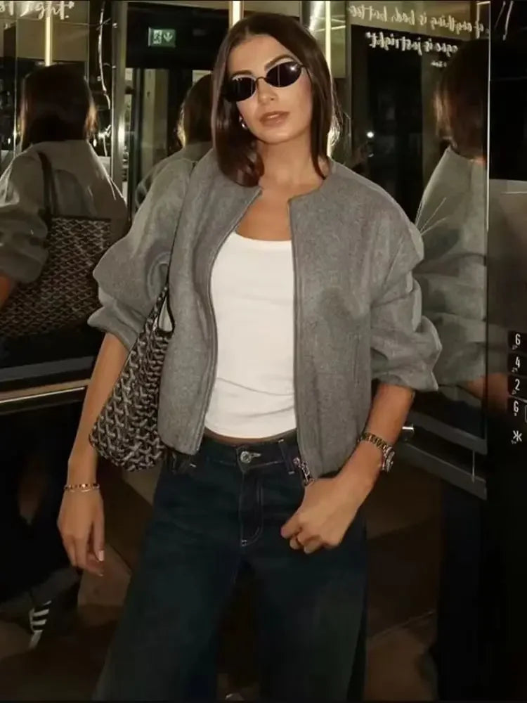 CozyAir Reversible Bomber Jacket