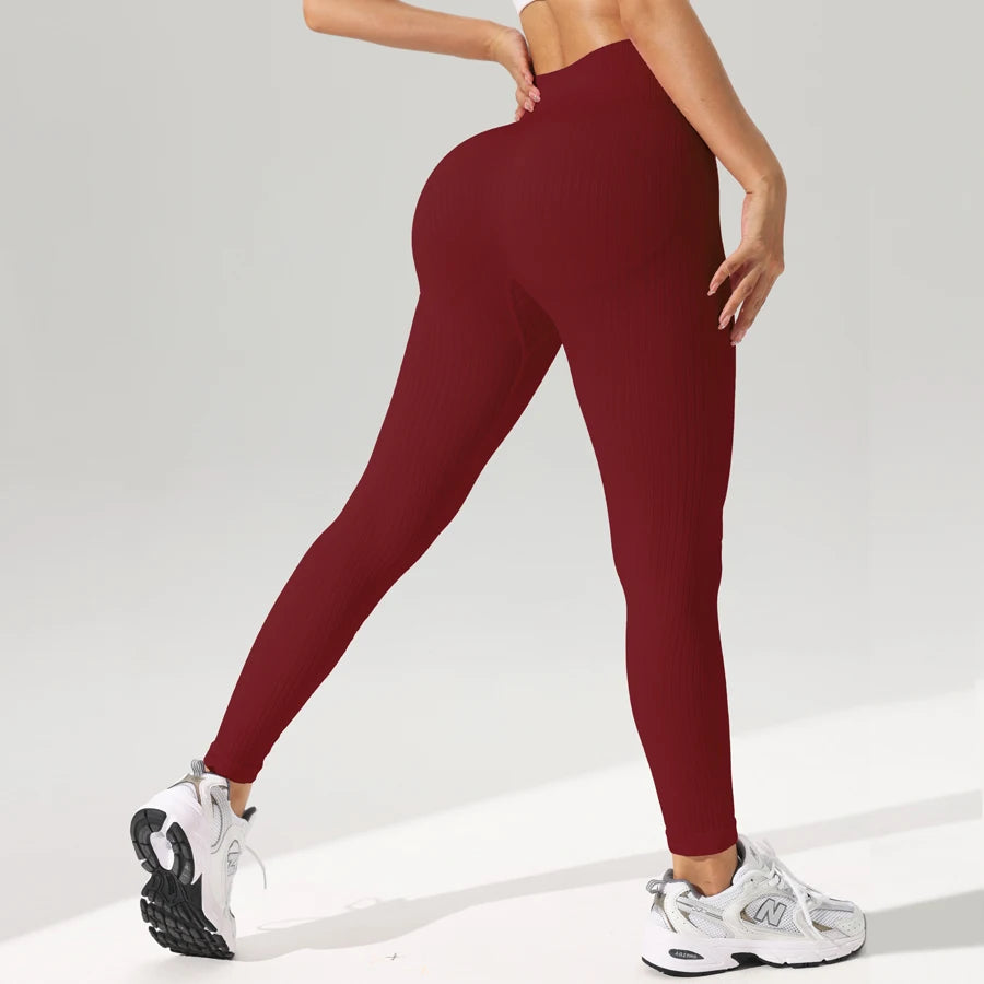 CozySculpt Ribbed Lift Leggings